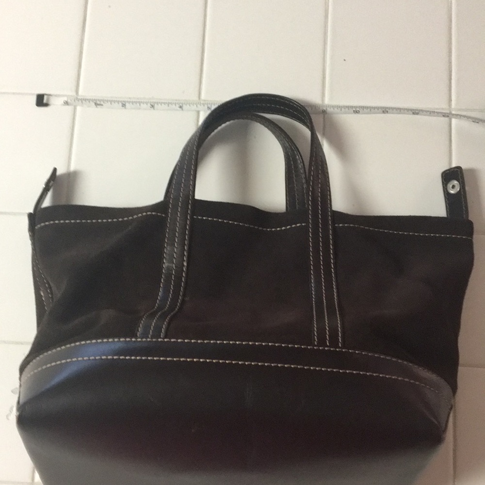 Vintage Lord and Tylor GEGUINE leather sq. W/opt